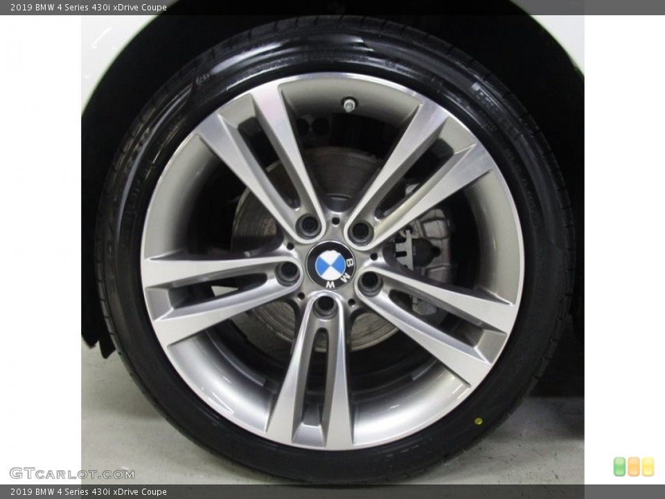 2019 BMW 4 Series 430i xDrive Coupe Wheel and Tire Photo #129835792