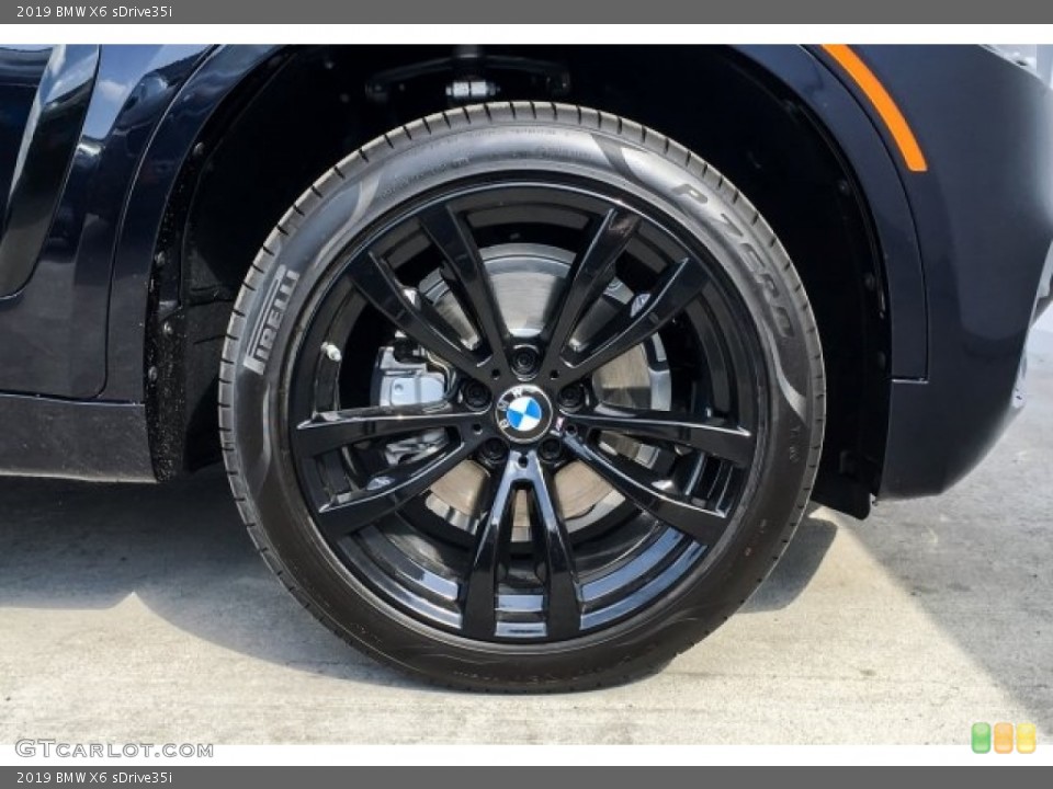2019 BMW X6 sDrive35i Wheel and Tire Photo #129862630