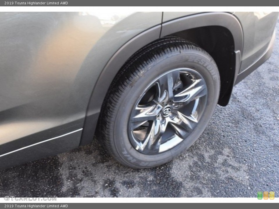 2019 Toyota Highlander Limited AWD Wheel and Tire Photo #129863863