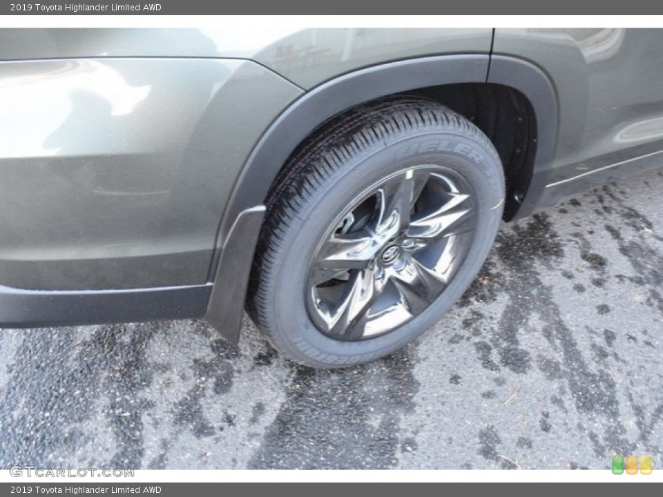 2019 Toyota Highlander Limited AWD Wheel and Tire Photo #129863878
