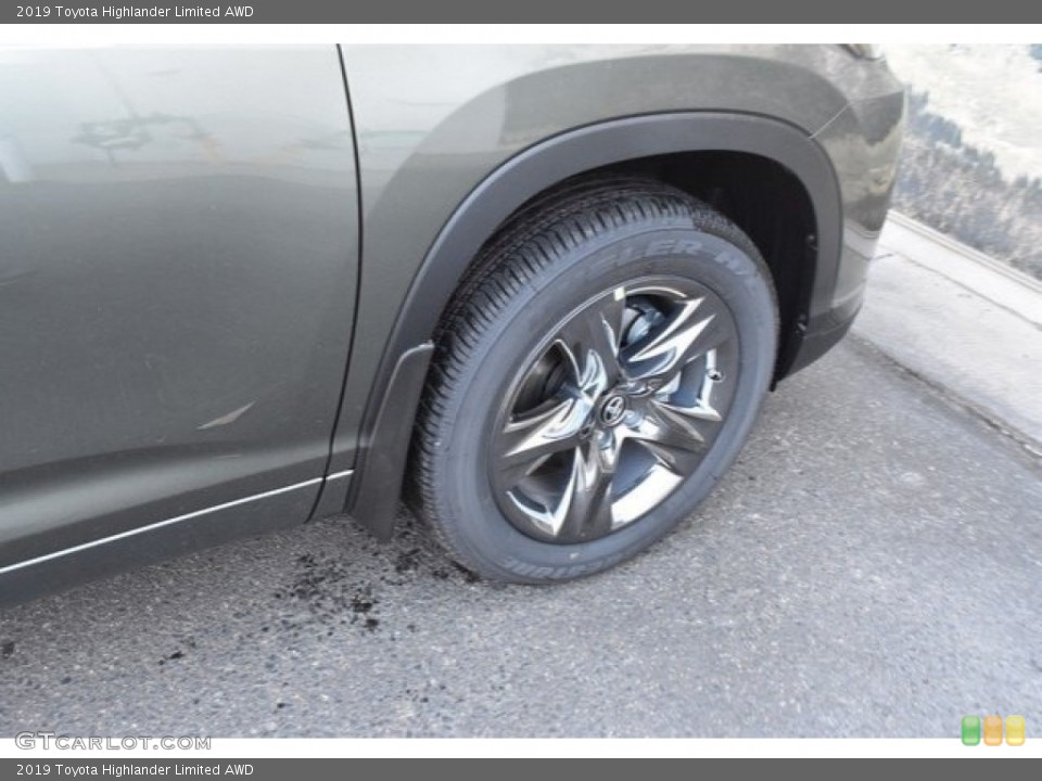 2019 Toyota Highlander Limited AWD Wheel and Tire Photo #129863902