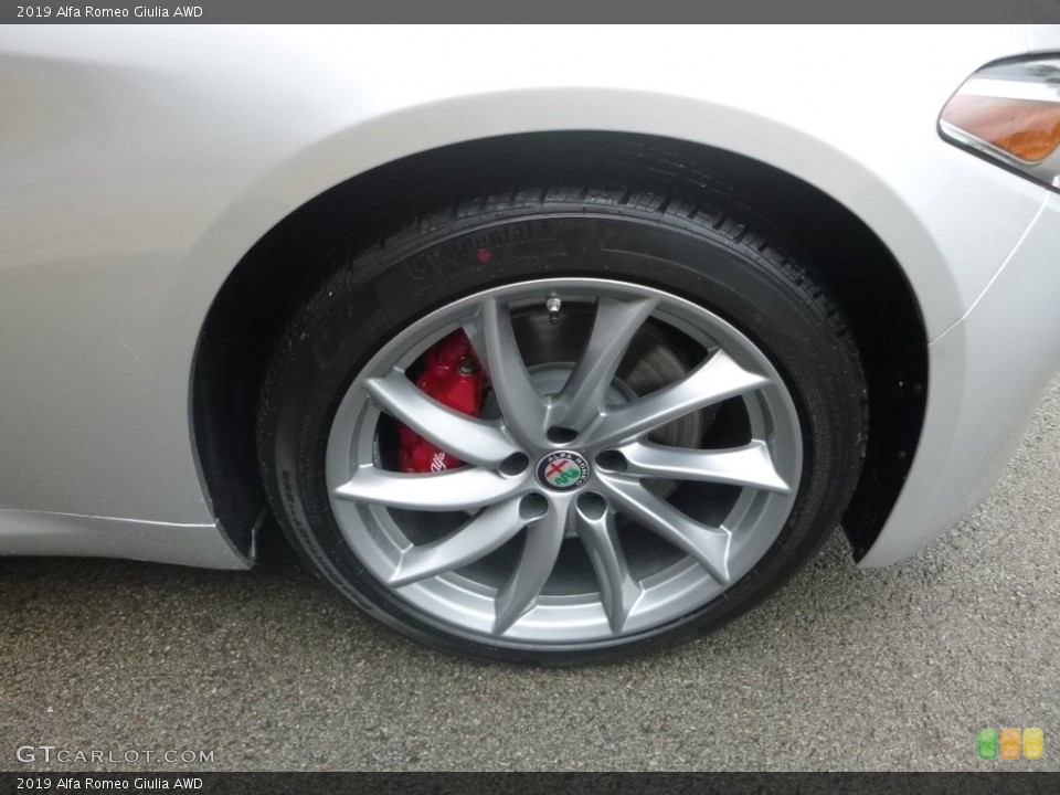 2019 Alfa Romeo Giulia AWD Wheel and Tire Photo #129864019