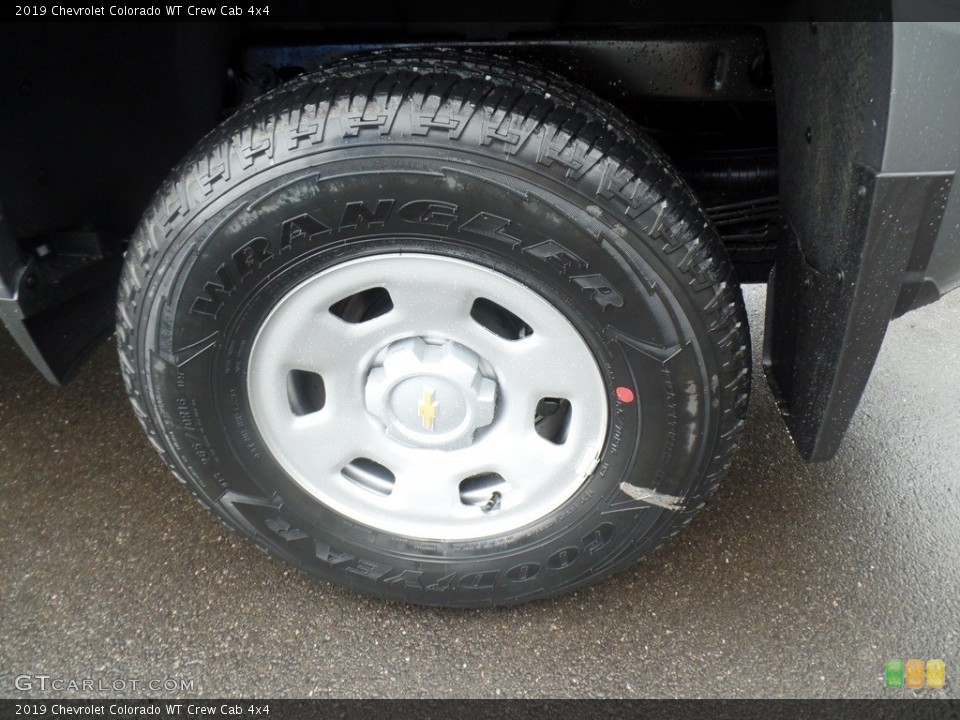 2019 Chevrolet Colorado WT Crew Cab 4x4 Wheel and Tire Photo #129871003