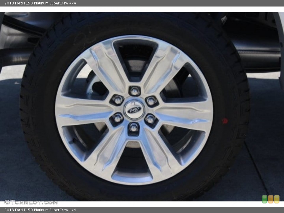 2018 Ford F150 Platinum SuperCrew 4x4 Wheel and Tire Photo #129871045