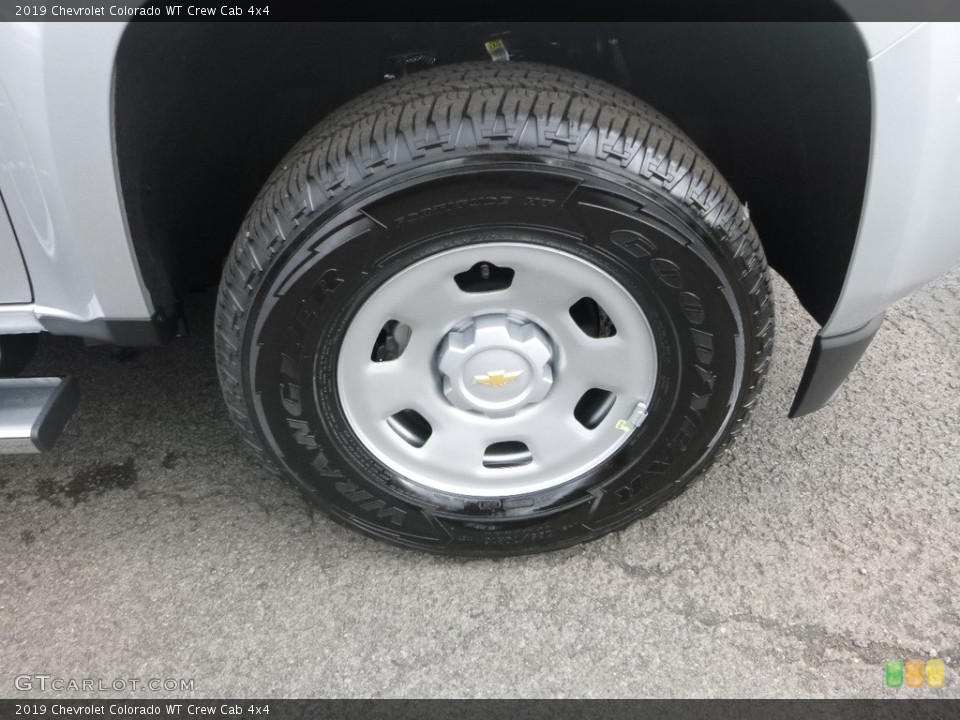 2019 Chevrolet Colorado WT Crew Cab 4x4 Wheel and Tire Photo #129880237