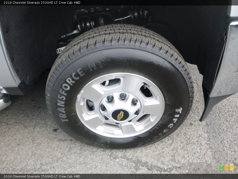2019 Chevrolet Silverado 2500HD LT Crew Cab 4WD Wheel and Tire Photo #129882178