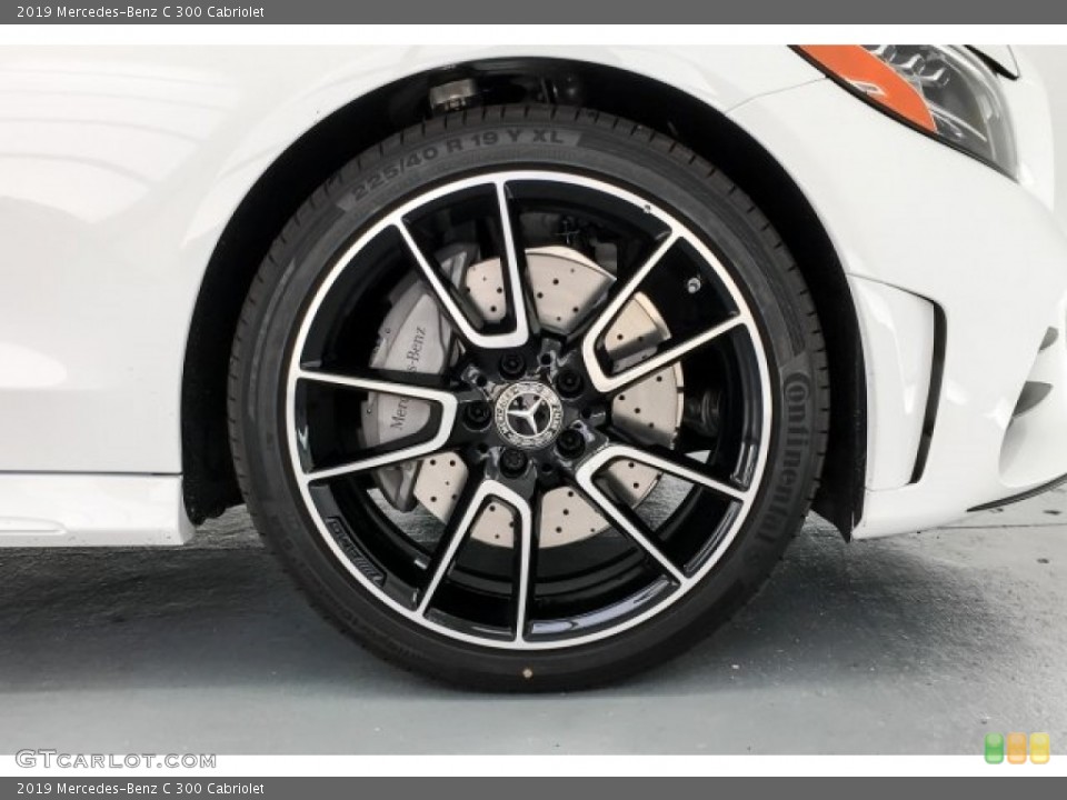 2019 Mercedes-Benz C 300 Cabriolet Wheel and Tire Photo #129887245