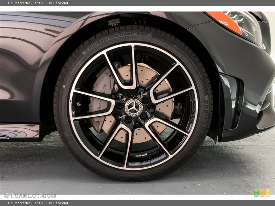 2019 Mercedes-Benz C 300 Cabriolet Wheel and Tire Photo #129887521