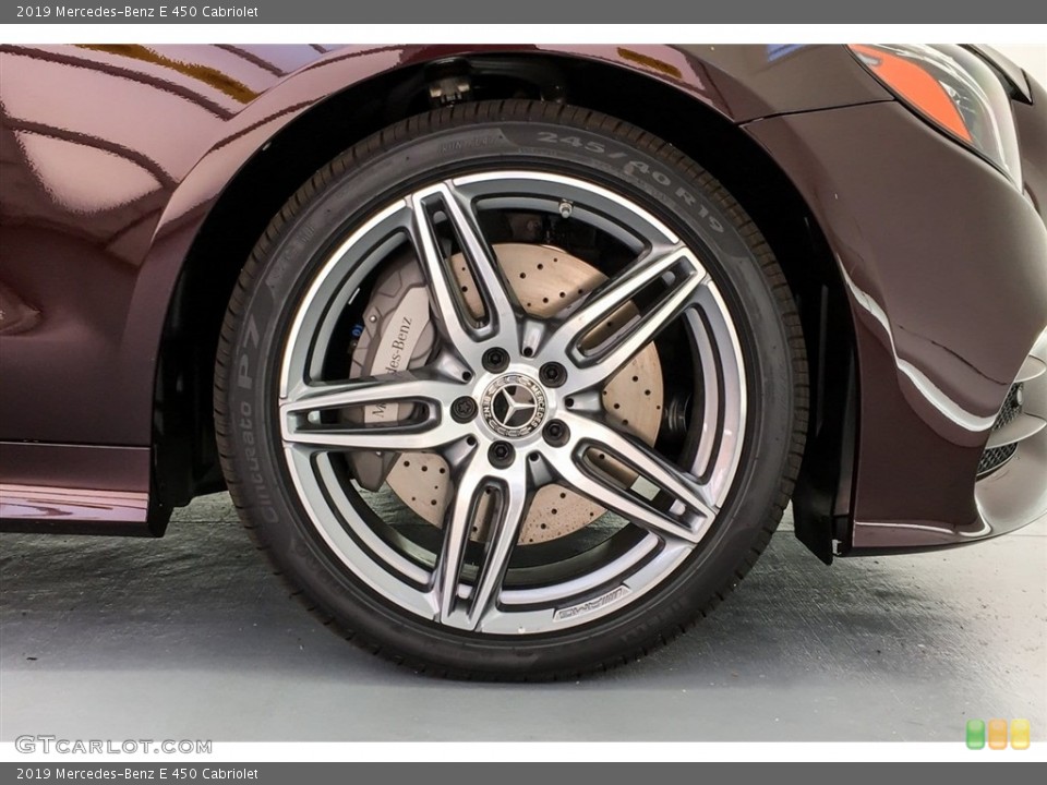 2019 Mercedes-Benz E 450 Cabriolet Wheel and Tire Photo #129888832