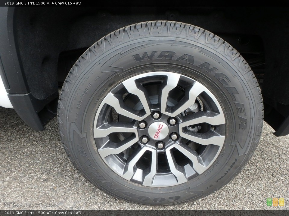 2019 GMC Sierra 1500 AT4 Crew Cab 4WD Wheel and Tire Photo #129896569
