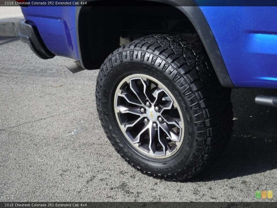 2018 Chevrolet Colorado ZR2 Extended Cab 4x4 Wheel and Tire Photo #129926875