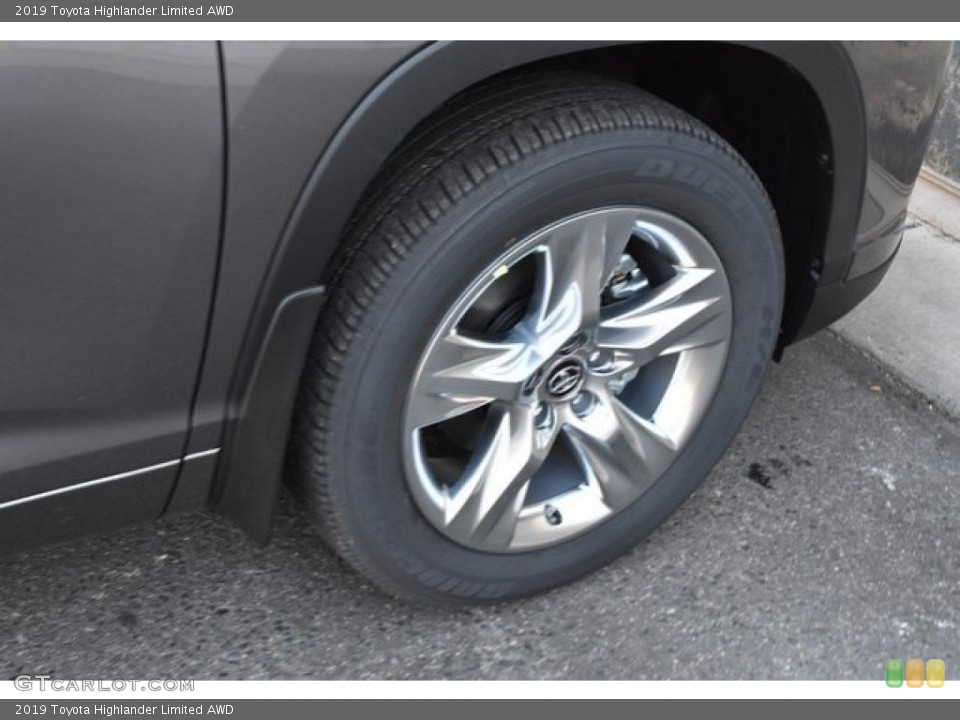 2019 Toyota Highlander Limited AWD Wheel and Tire Photo #129928051