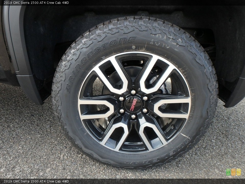 2019 GMC Sierra 1500 AT4 Crew Cab 4WD Wheel and Tire Photo #129935068