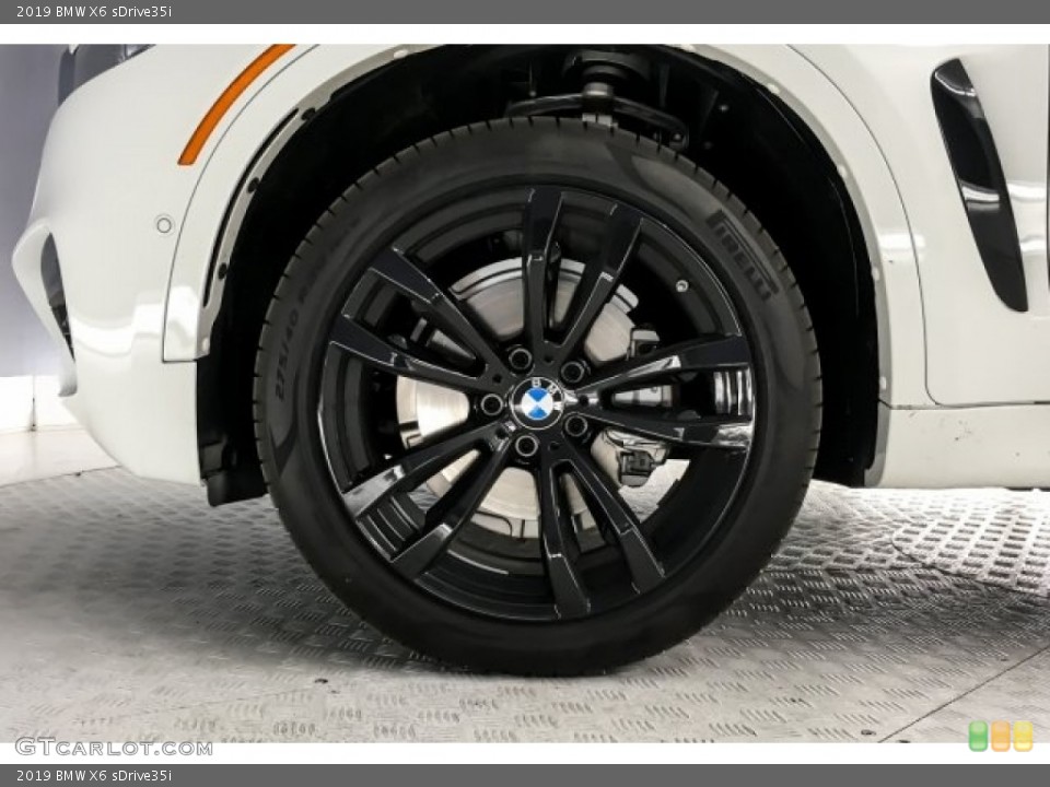 2019 BMW X6 sDrive35i Wheel and Tire Photo #129949285