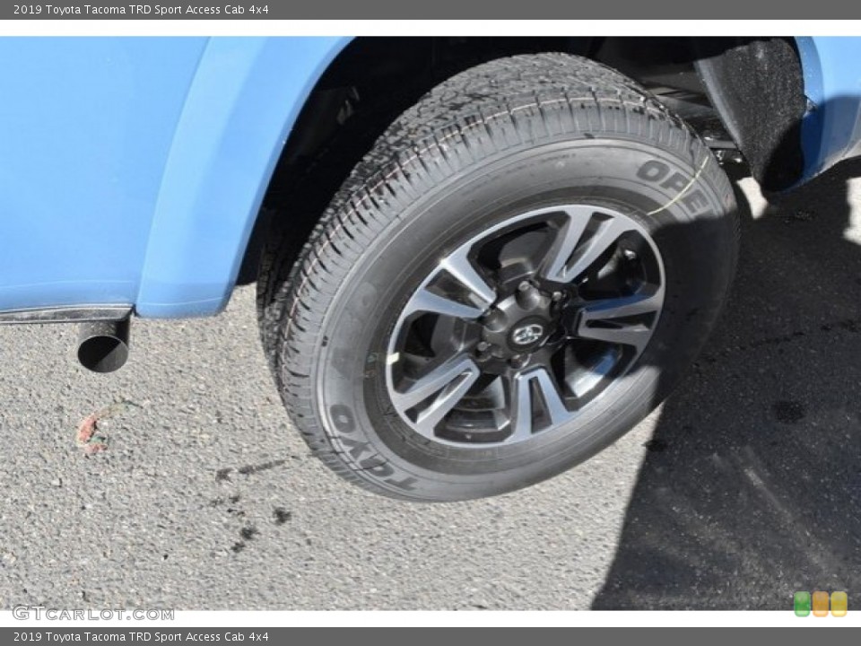 2019 Toyota Tacoma TRD Sport Access Cab 4x4 Wheel and Tire Photo #129955867