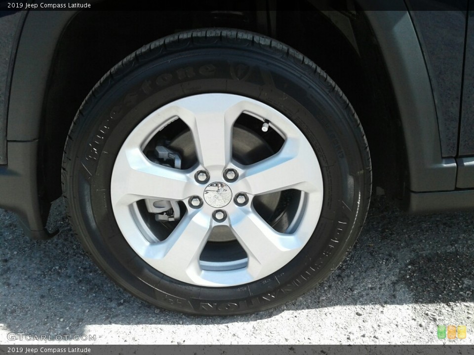 2019 Jeep Compass Latitude Wheel and Tire Photo #129958102