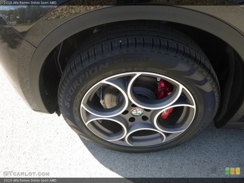 2019 Alfa Romeo Stelvio Sport AWD Wheel and Tire Photo #129970351