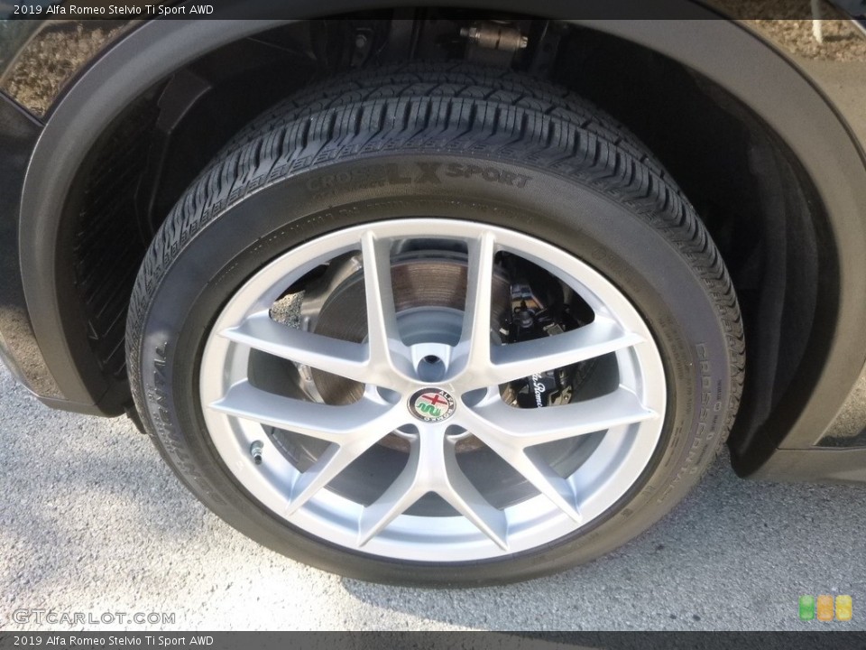 2019 Alfa Romeo Stelvio Ti Sport AWD Wheel and Tire Photo #129973459