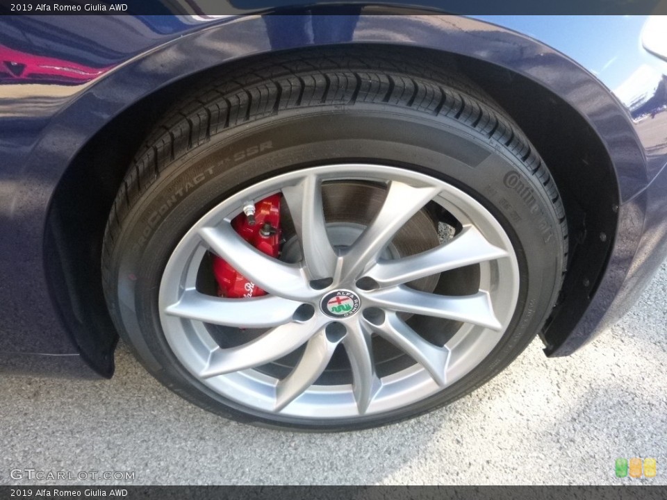2019 Alfa Romeo Giulia AWD Wheel and Tire Photo #129976816