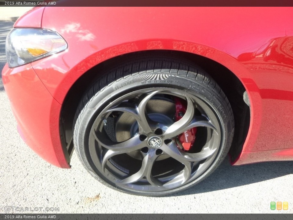 2019 Alfa Romeo Giulia AWD Wheel and Tire Photo #129990448