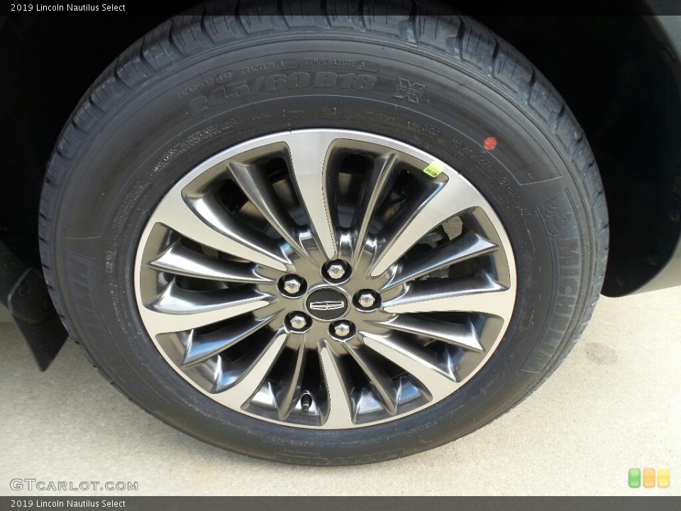 2019 Lincoln Nautilus Select Wheel and Tire Photo #130007064