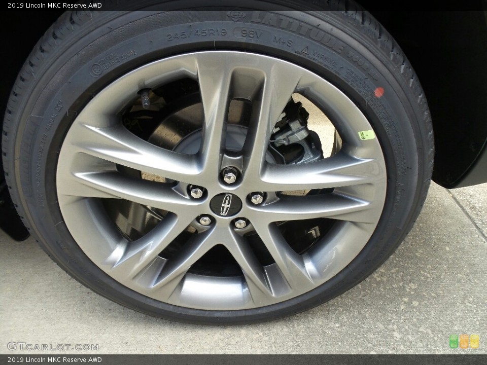 2019 Lincoln MKC Reserve AWD Wheel and Tire Photo #130007550