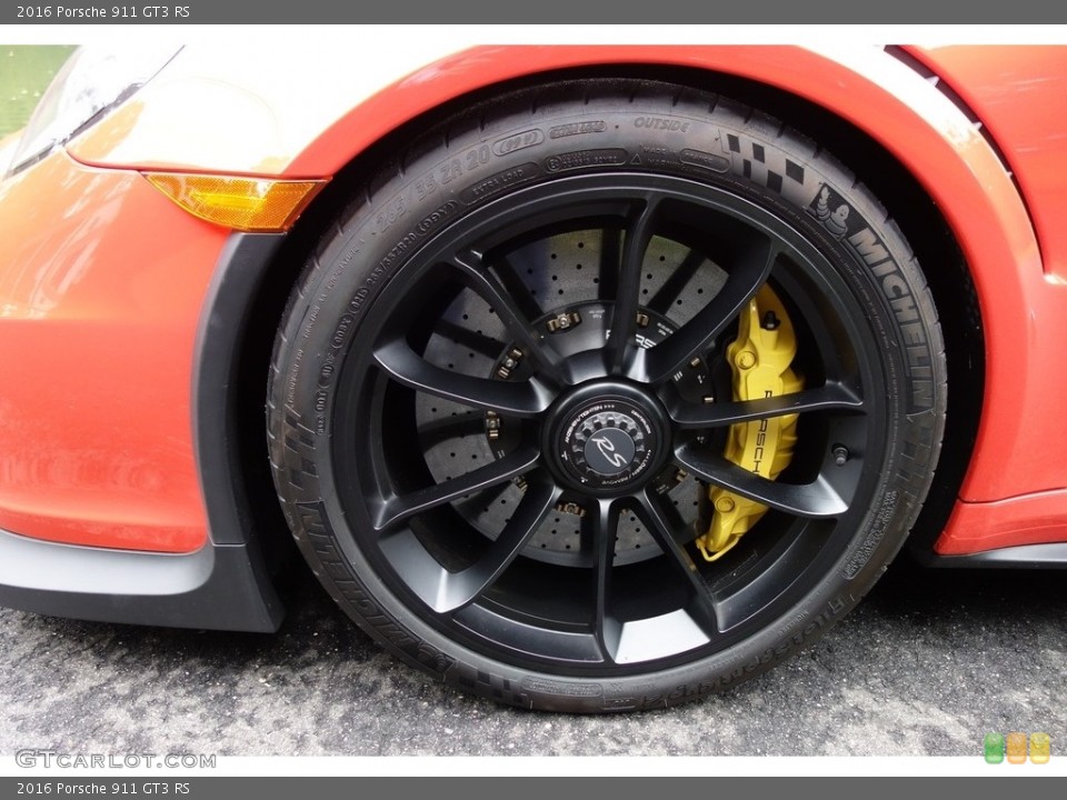 2016 Porsche 911 GT3 RS Wheel and Tire Photo #130012968