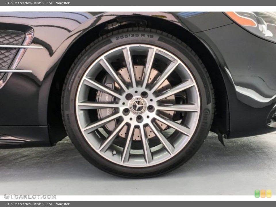 2019 Mercedes-Benz SL 550 Roadster Wheel and Tire Photo #130019347
