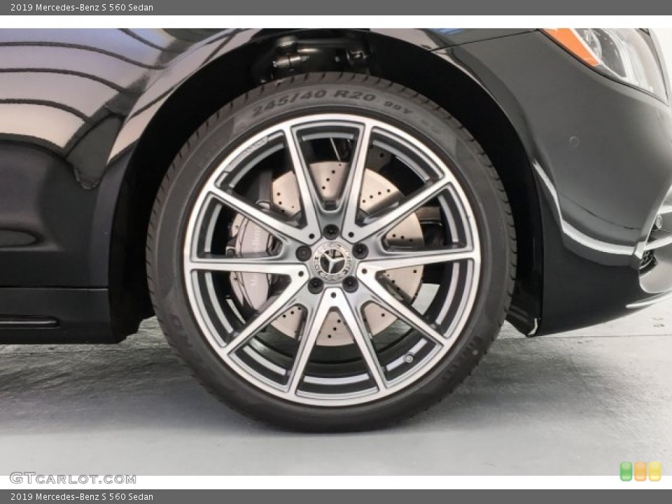 2019 Mercedes-Benz S 560 Sedan Wheel and Tire Photo #130019950