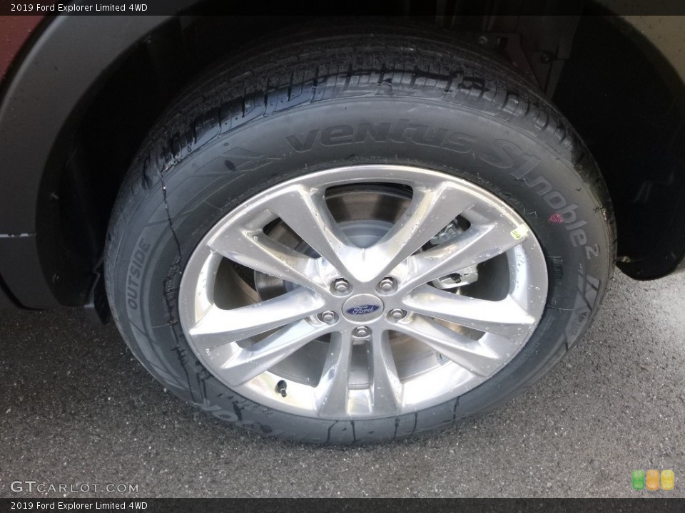 2019 Ford Explorer Limited 4WD Wheel and Tire Photo #130021903