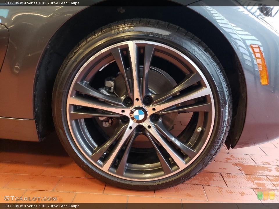 2019 BMW 4 Series 430i xDrive Gran Coupe Wheel and Tire Photo #130021957