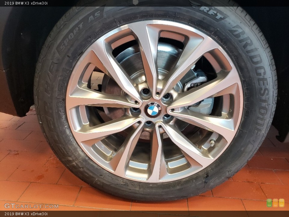 2019 BMW X3 xDrive30i Wheel and Tire Photo #130022173