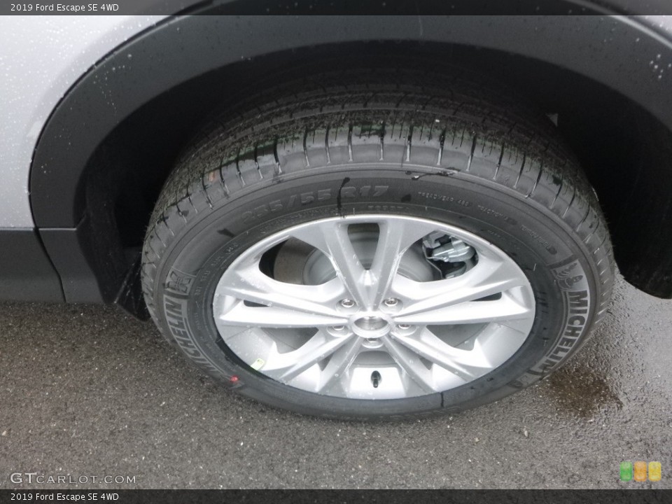 2019 Ford Escape SE 4WD Wheel and Tire Photo #130022815