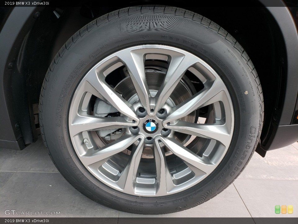 2019 BMW X3 xDrive30i Wheel and Tire Photo #130022854