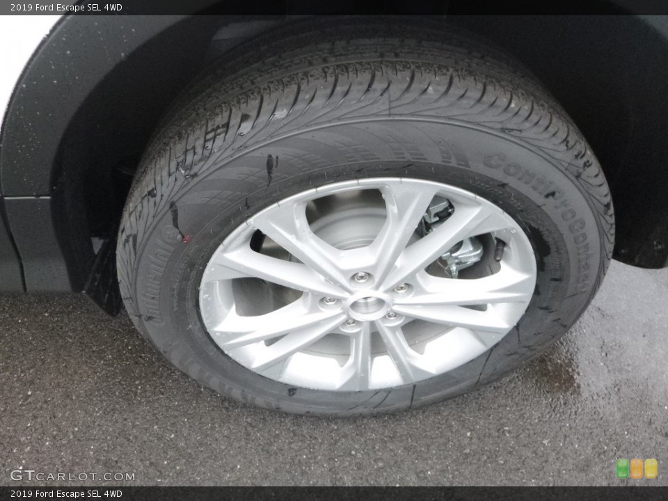 2019 Ford Escape SEL 4WD Wheel and Tire Photo #130023143