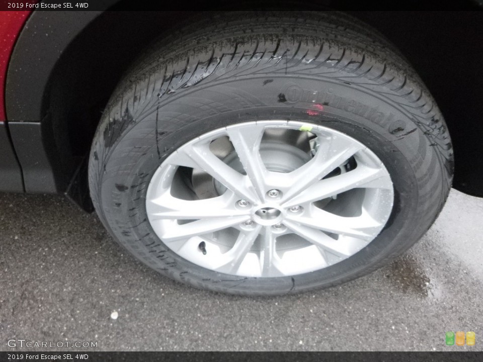 2019 Ford Escape SEL 4WD Wheel and Tire Photo #130023433
