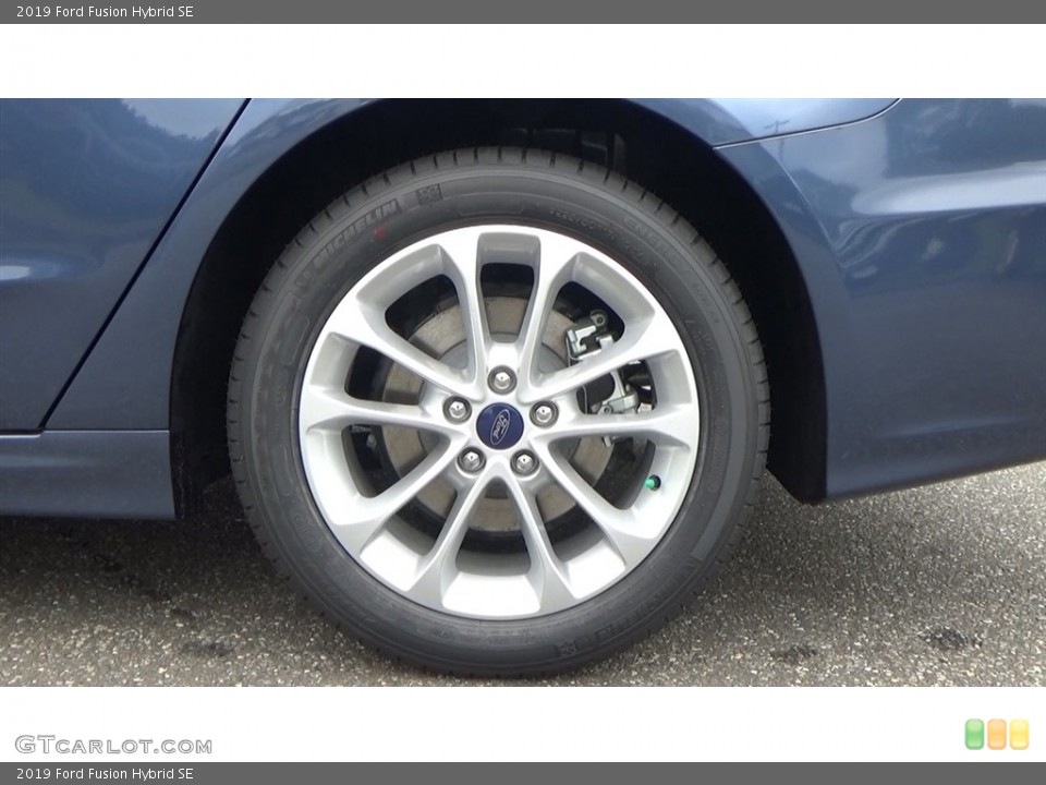 2019 Ford Fusion Hybrid SE Wheel and Tire Photo #130025305