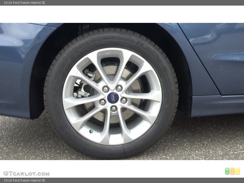 2019 Ford Fusion Hybrid SE Wheel and Tire Photo #130025317