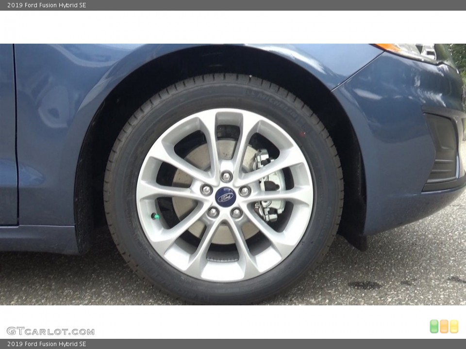 2019 Ford Fusion Hybrid SE Wheel and Tire Photo #130025342