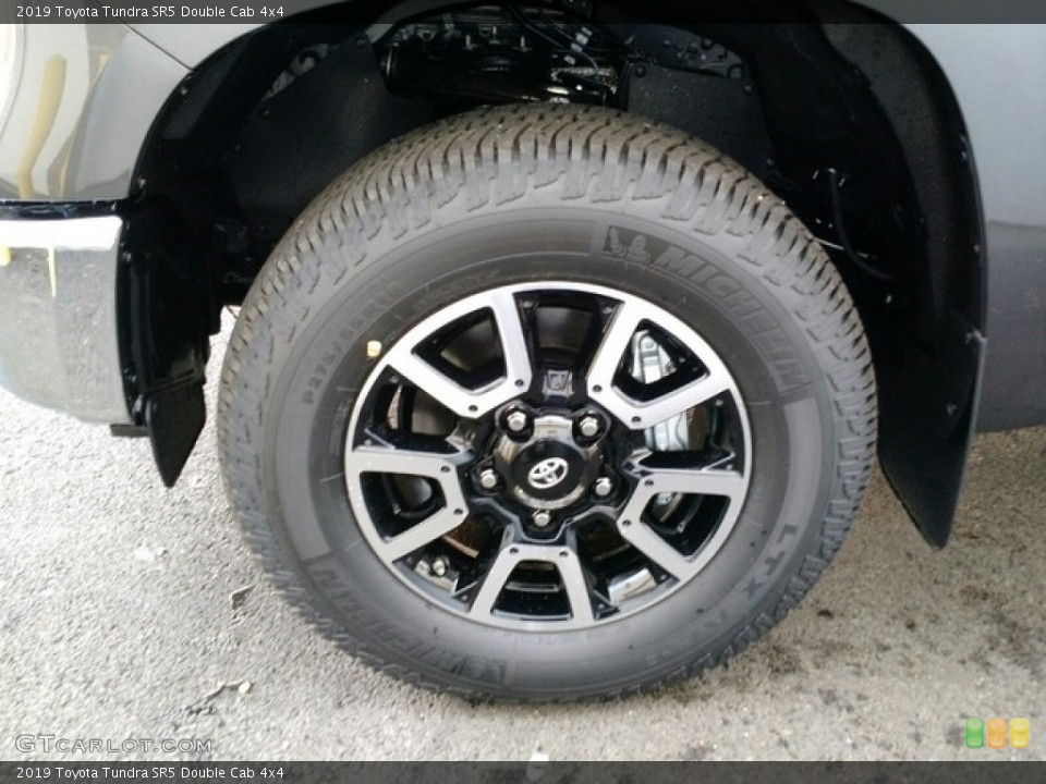 2019 Toyota Tundra SR5 Double Cab 4x4 Wheel and Tire Photo #130045129
