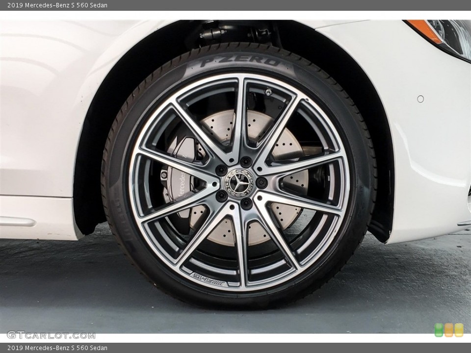 2019 Mercedes-Benz S 560 Sedan Wheel and Tire Photo #130050206