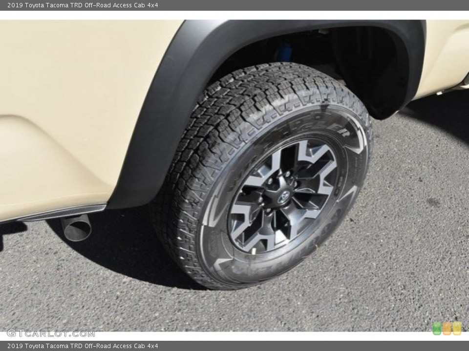 2019 Toyota Tacoma TRD Off-Road Access Cab 4x4 Wheel and Tire Photo #130063361