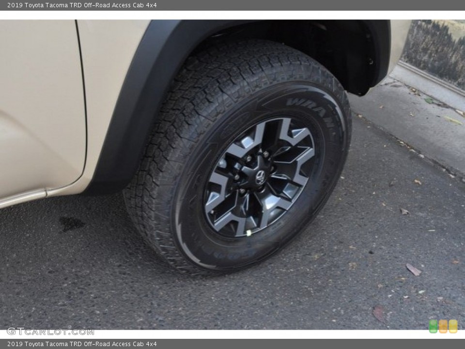 2019 Toyota Tacoma TRD Off-Road Access Cab 4x4 Wheel and Tire Photo #130063376