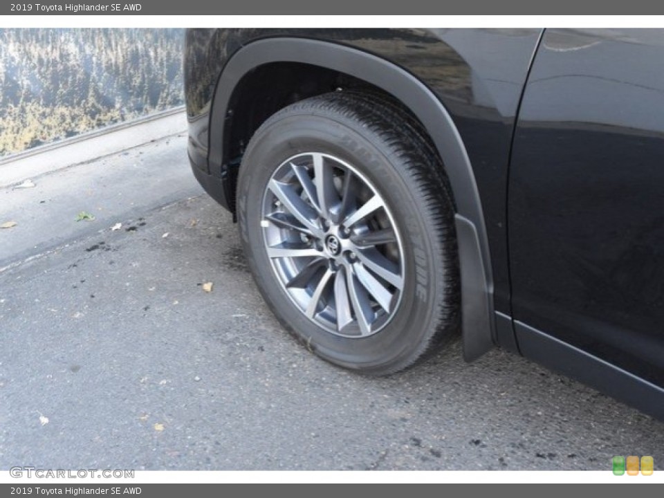 2019 Toyota Highlander SE AWD Wheel and Tire Photo #130066379