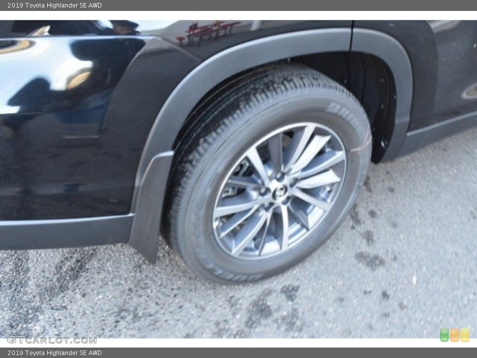 2019 Toyota Highlander SE AWD Wheel and Tire Photo #130066409