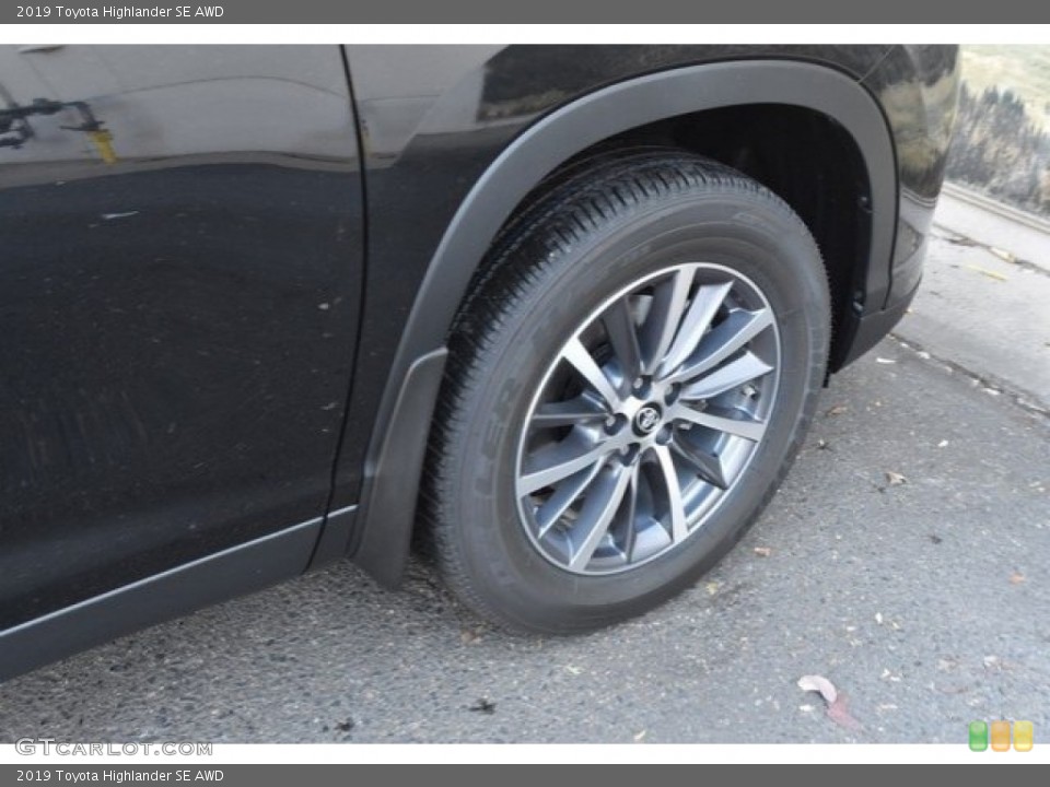 2019 Toyota Highlander SE AWD Wheel and Tire Photo #130066421