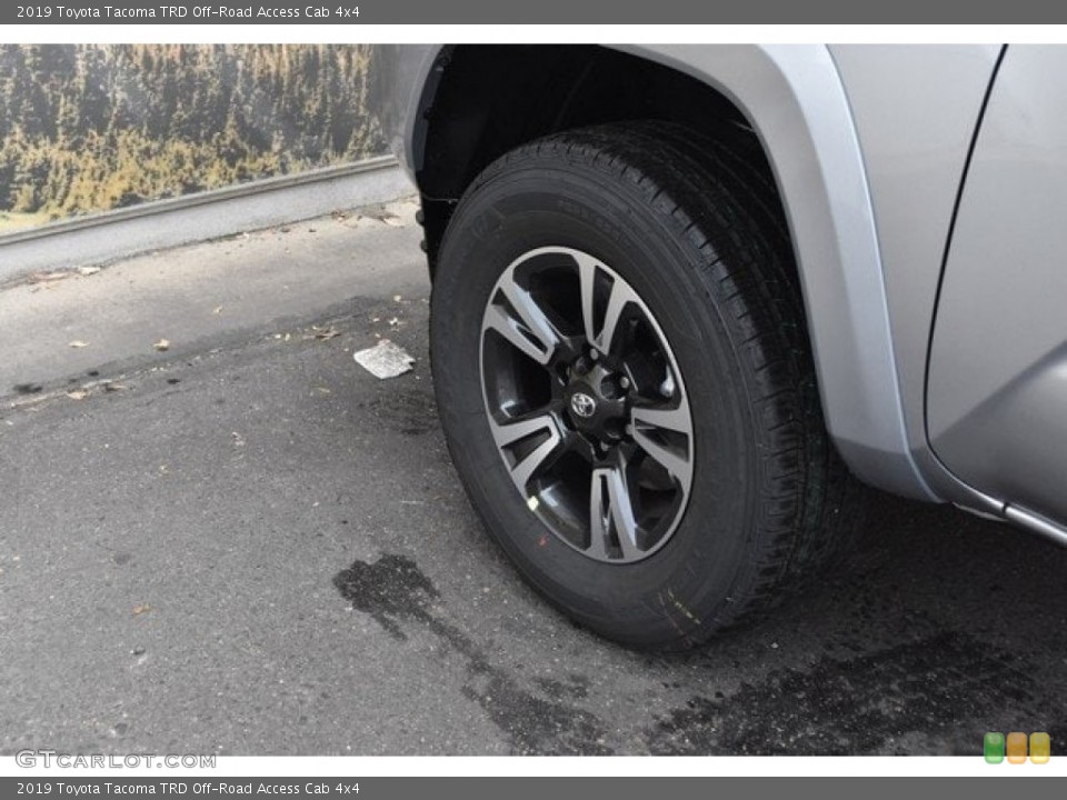 2019 Toyota Tacoma TRD Off-Road Access Cab 4x4 Wheel and Tire Photo #130101461
