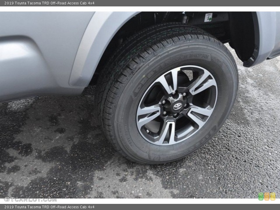 2019 Toyota Tacoma TRD Off-Road Access Cab 4x4 Wheel and Tire Photo #130101482