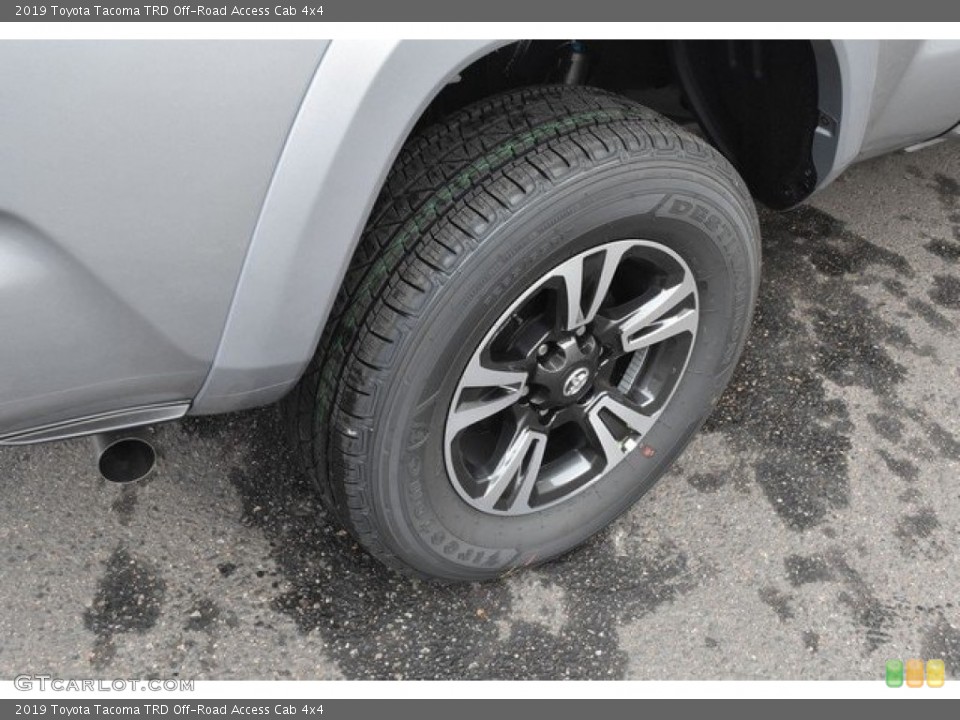 2019 Toyota Tacoma TRD Off-Road Access Cab 4x4 Wheel and Tire Photo #130101506