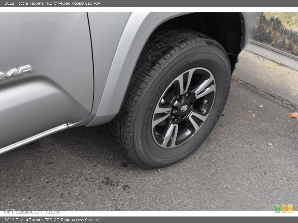 2019 Toyota Tacoma TRD Off-Road Access Cab 4x4 Wheel and Tire Photo #130101527